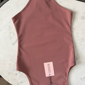 Misguided bodysuit mauve
